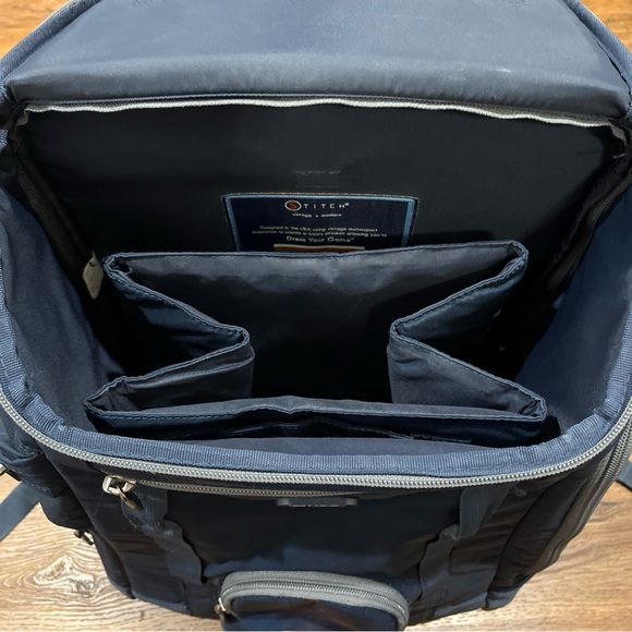 Stitch Golf BIRDIE Laptop Bag Backpack Cooler Multi Purpose Bag Blue MSRP $330 - Picture 7 of 11